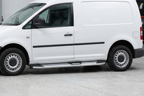 Volkswagen Caddy 2010-2015 Progi Boczne Mevsim Grey (2 szt., Aluminium) Baza Standardowa zdjęcia 1