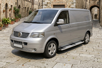 Volkswagen T5 Multivan 2003–2010 Progi Boczne Mevsim Grey (2 szt., Aluminium) Długa Baza zdjęcia 1
