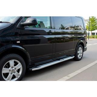 Progi Boczne Mevsim Grey (2 szt., Aluminium) Volkswagen T5 2010-2015 zdjęcia 1