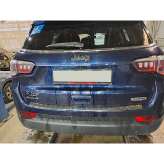 Nakładka na tylny zderzak Carmos Stal Nierdzewna Jeep Compass 2016- zdjęcia 3