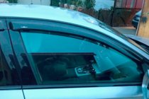 Audi A6 C7 2011-2017 Owiewki szyb Sedan (4 szt., HIC) zdjęcia 3