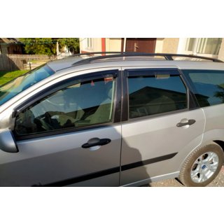 Deflektory Okien SW (4 szt, HIC) Ford Focus I 1998-2005 zdjęcia 3