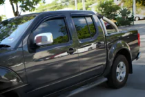 Nissan Navara 2006-2015 Deflektory Okien (4 szt, HIC) zdjęcia 1