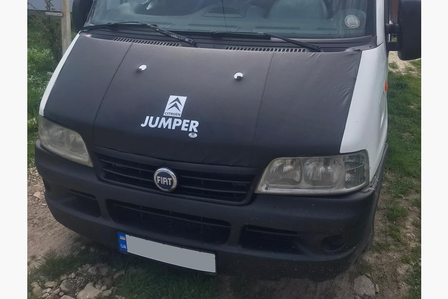 Fiat Ducato 1995-2006 Pokrowiec maski (napis Jumper) Image