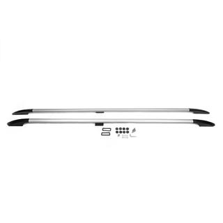 Relingi dachowe OmsaLine Solid (2 szt, szare) Ford Custom 2013-2022 zdjęcia 2