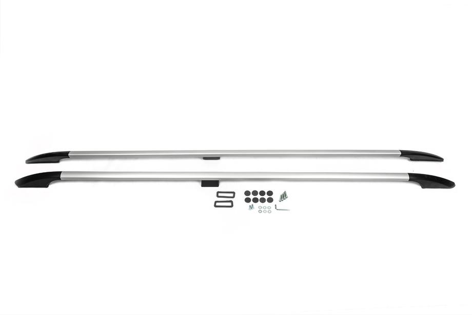Ford Custom 2013-2022 Relingi dachowe OmsaLine Solid (2 szt, szare) Zdjęcia 2
