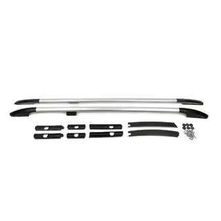 Relingi dachowe OmsaLine Solid (2 szt, szare) Ford Connect 2014-2021 zdjęcia 2