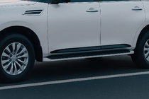 Nissan Armada 2016-2024 Listwy drzwiowe (4 szt, czarne) zdjęcia 1