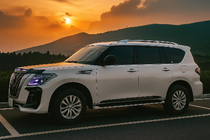Nissan Armada 2016-2024 Listwy drzwiowe (4 szt, czarne) zdjęcia 4