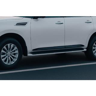 Listwy drzwiowe (4 szt, czarne) Nissan Armada 2016-2024 zdjęcia 1