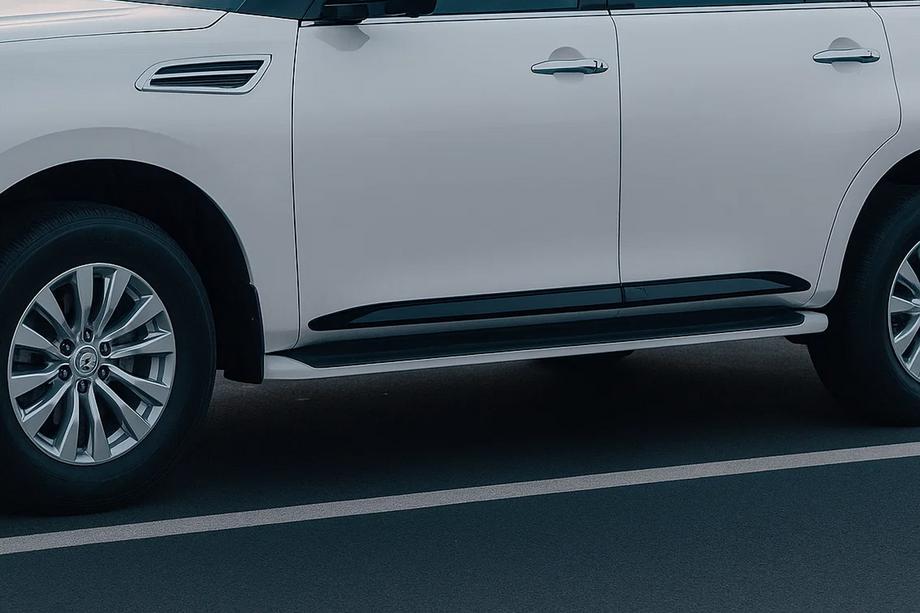 Nissan Armada 2016-2024 Listwy drzwiowe (4 szt, czarne) Image