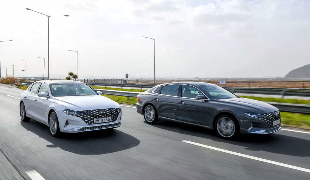 Zaktualizowany sedan Hyundai Grandeur szóste wcielenie