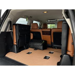 Dywanik bagażnika 2 szt (EVA, 7 miejsc, ceglasty) Toyota Land Cruiser 200 2007-2021 zdjęcia 1