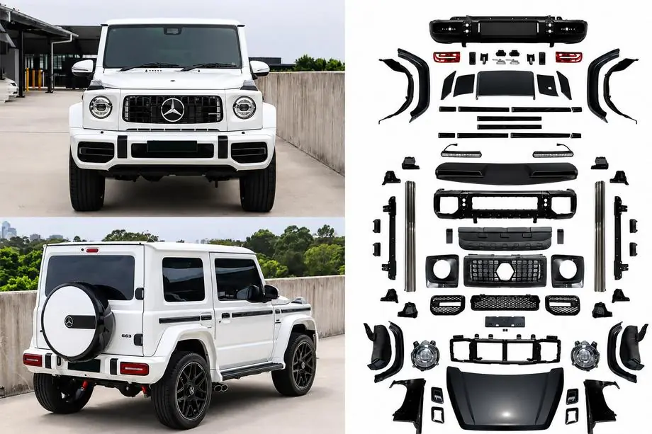 Suzuki Jimny 2018- Zestaw body kit G-class-design G63 Image