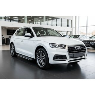 Progi Boczné Rainbow (2 szt., Aluminium) Audi Q5 2017-2025 zdjęcia 1