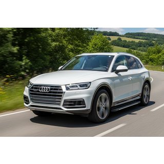 Progi boczne Bosphorus Grey (2 szt., aluminium) Audi Q5 2017-2025 zdjęcia 1