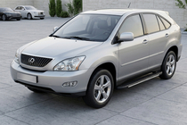 Lexus RX 2003-2009 Progi boczne Bosphorus Grey (2 szt., aluminium) zdjęcia 1