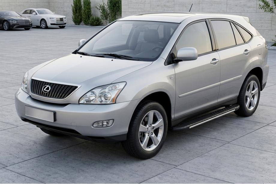 Lexus RX 2003-2009 Progi boczne Bosphorus Grey (2 szt., aluminium) Image