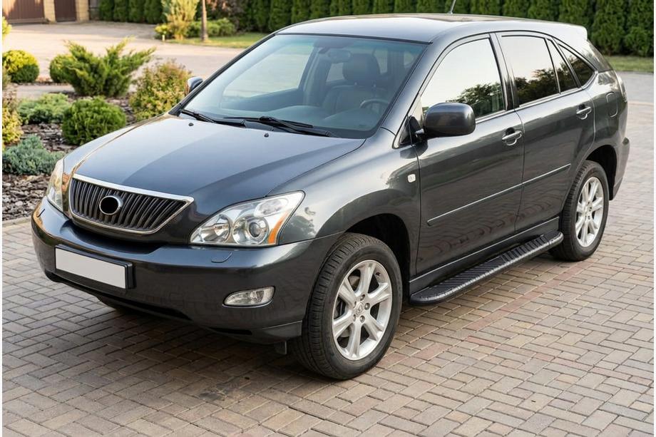 Lexus RX 2003-2009 Progi Boczné Bosphorus Black (2 szt., Aluminium) Image
