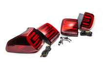 Nissan Armada 2016-2024 Tylne Lampy LED (RED-Sequential) zdjęcia 4