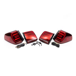 Tylne Lampy LED (RED-Sequential) Nissan Armada 2016-2024 zdjęcia 3