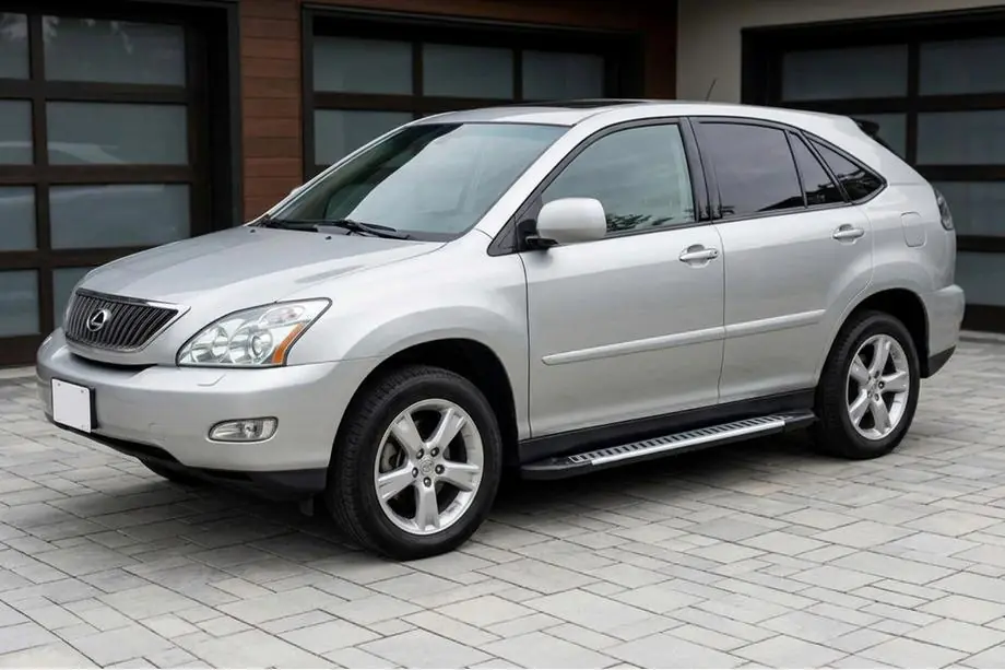 Lexus RX 2003-2009 Progi Boczne Line (2 szt., Aluminium) Image