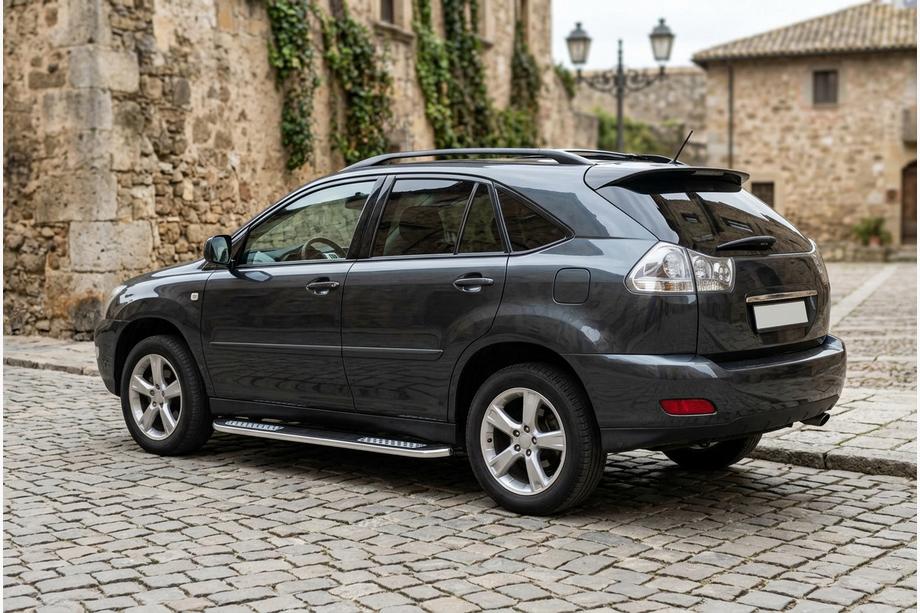 Lexus RX 2003-2009 Progi Boczné Tayga V2 (2 szt., Aluminium) Zdjęcia 1