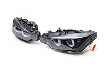 BMW 3 Series F30/F31 2012-2019 Reflektory przednie Xenon z LED światłem pozycyjnym 2012-2015 (2 szt) Czarny zdjęcia 5
