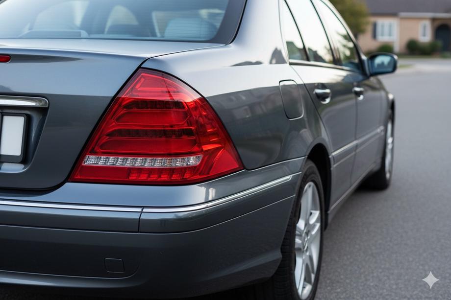 Mercedes C-class W203 2000-2007 Tylne lampy LED (2 szt.) Image