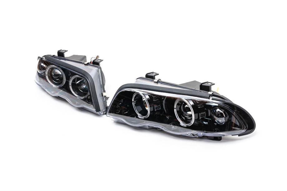 BMW 3 Series E46 1998-2006 Reflektory przednie 1998-2001 (2 szt, LED) Image