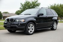 BMW X5 E53 1999–2006 Progi Boczné Allmond Black (2 szt, aluminium) zdjęcia 1