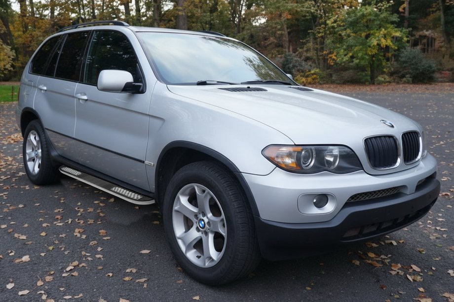 BMW X5 E53 1999–2006 Progi Boczné Tayga V2 (2 szt, Aluminium) Image