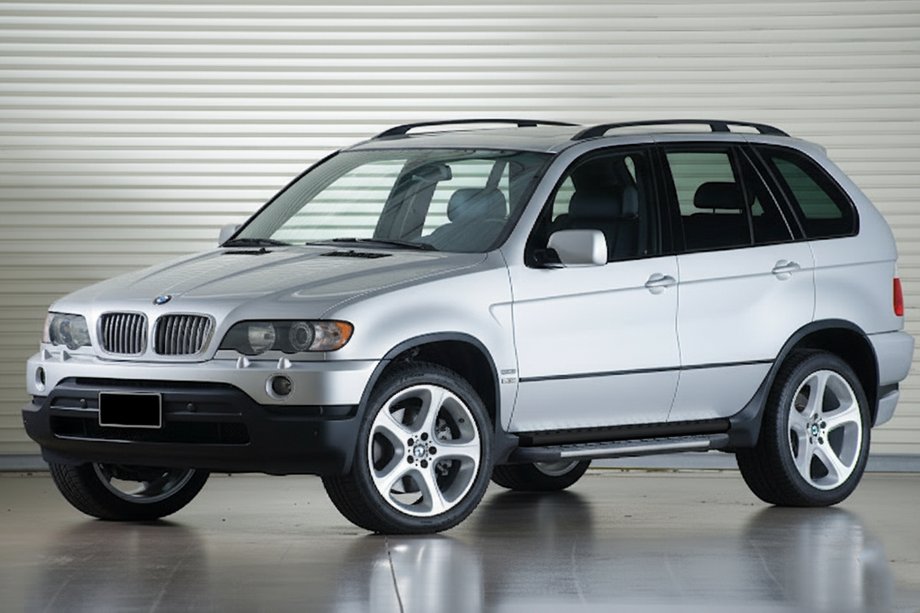 BMW X5 E53 1999–2006 Progi Boczné Duru (2 szt, Aluminium) Image