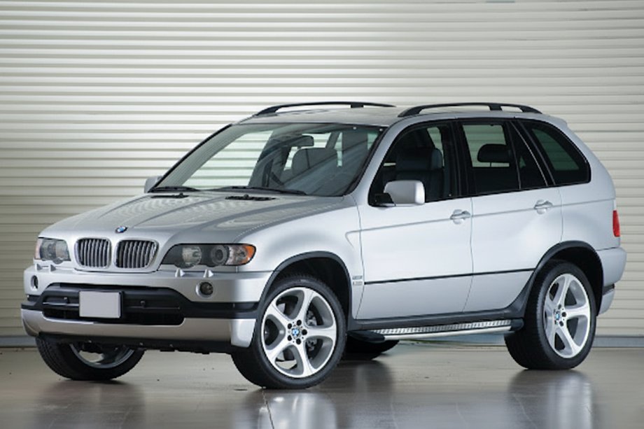 BMW X5 E53 1999–2006 Progi Boczné Maydos V2 (2 szt, Aluminium) Image