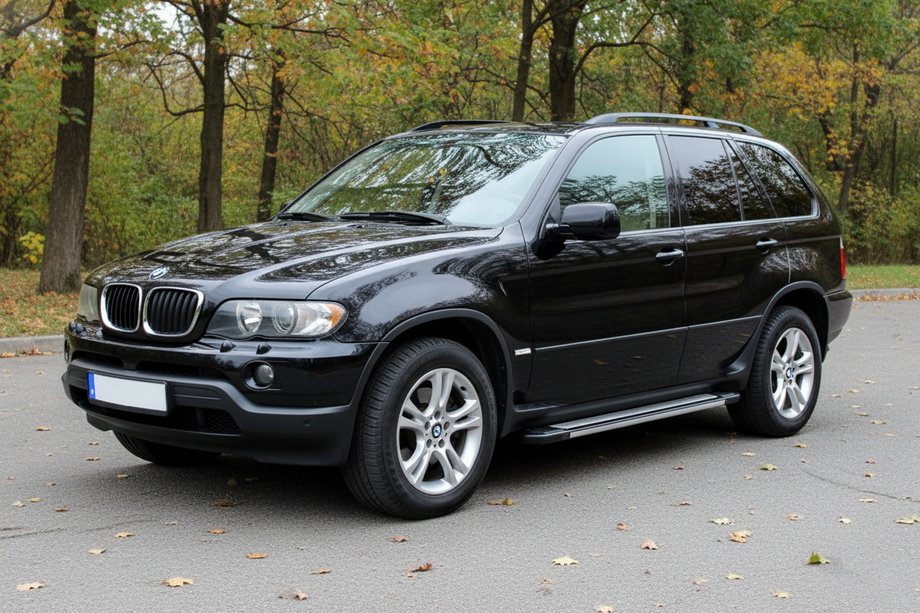 BMW X5 E53 1999–2006 Progi Boczné Rainbow (2 szt, Aluminium) Image