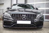 Mercedes C-сlass W205 2014-2021 Przedni Grill Panamericana GT (do oryginalnego C63 AMG) 2014-2018, bez kamery zdjęcia 1