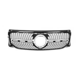Przedni Grill Diamond Silver (do Base 2019-2023) Mercedes GLB X247 2019- zdjęcia 2