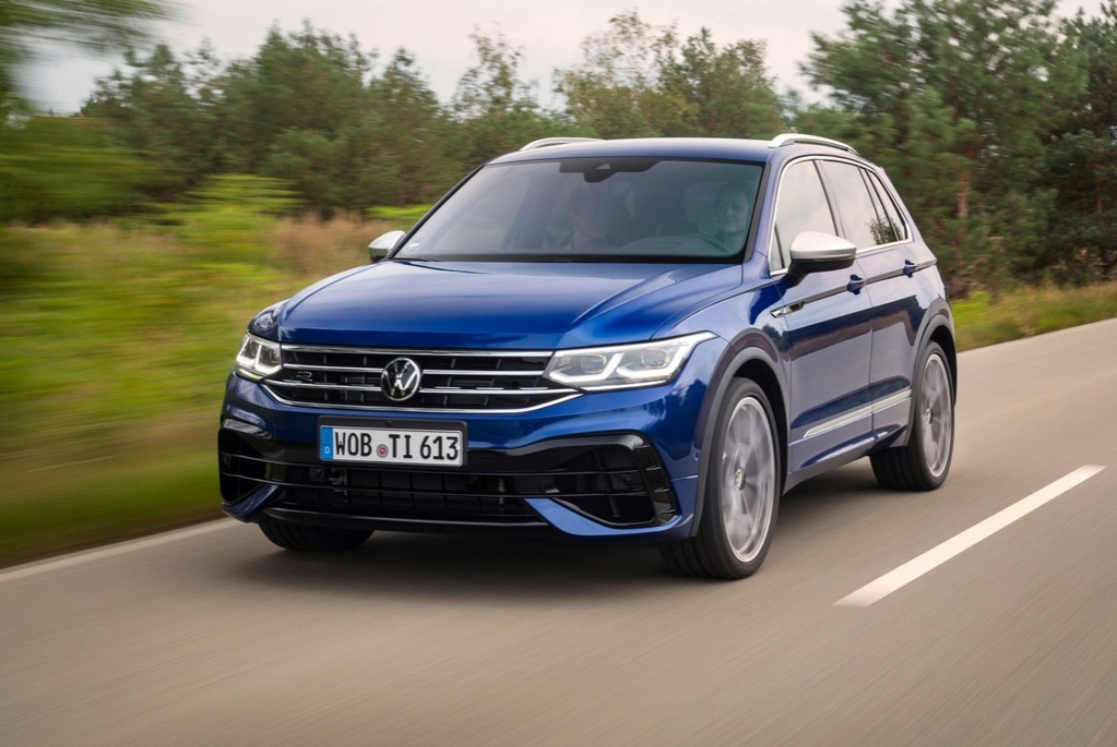 Przegląd obciążonej modyfikacji Volkswagena Tiguan R.