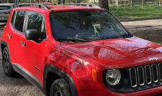 Jeep Renegade 2014- Relingi dachowe Skyport (czarny mat) zdjęcia 1