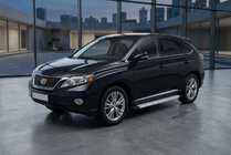 Lexus RX 2009-2015 Progi Boczné Maya V2 (2 szt, Aluminium) zdjęcia 1