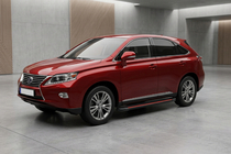 Lexus RX 2009-2015 Progi Boczné Maya Red (2 szt, Aluminium) zdjęcia 1