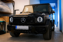 Mercedes G class W463 1990-2018 Atrapa Przednia (GT Panamericana, bez Chromu) zdjęcia 1