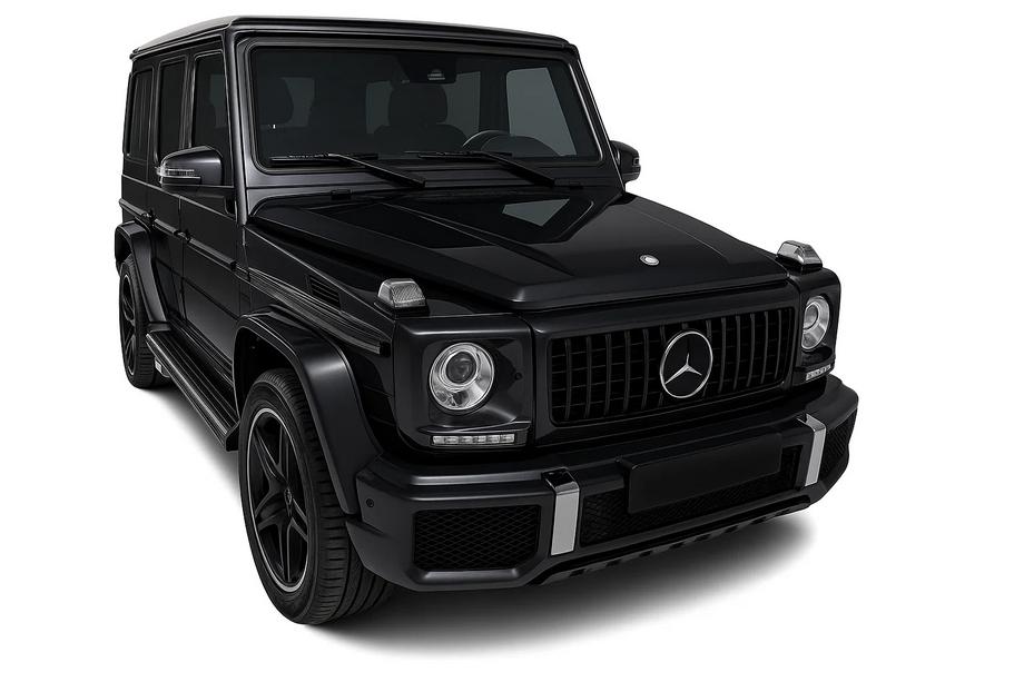 Mercedes G class W463 1990-2018 Atrapa Przednia (GT Panamericana, bez Chromu) Calkowicie Bialy Zdjęcia 4