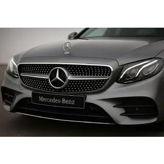 Atrapa Chłodnicy Diamond Silver (do Avantgarde/AMG-Line/E43 AMG/E53 AMG 2016-2020)