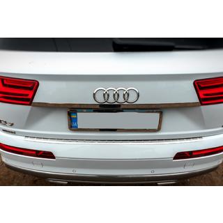 Nakładka na tylny zderzak Carmos Stal Nierdzewna Audi Q7 2015–2026 zdjęcia 4
