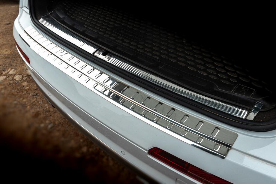 Audi Q7 2015–2026 Nakładka na tylny zderzak Carmos Stal Nierdzewna Image