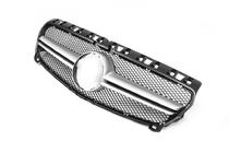 Mercedes A-class W176 2012-2018 Przedni Grill AMG Silver (2012-2015) zdjęcia 3