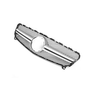 Przedni Grill AMG Silver (2015-2018) Mercedes A-сlass W176 2012-2018 zdjęcia 3
