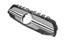 Mercedes A-class W177 2018- Przedni Grill AMG Silver (do 2018-2022) zdjęcia 3