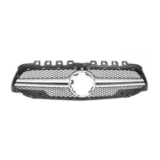 Przedni Grill AMG Silver (do 2018-2022) Mercedes A-сlass W177 2018- zdjęcia 2